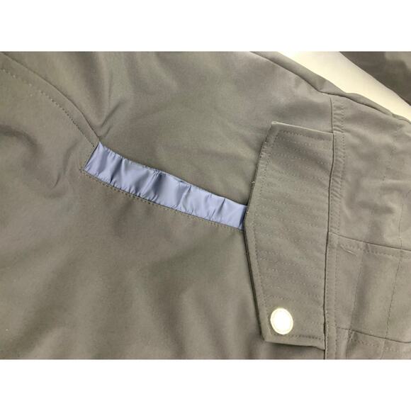 1 Madison Expedition Heritage Collection Womens Jacket Size L Black w/ Navy Trim - Picture 9 of 15